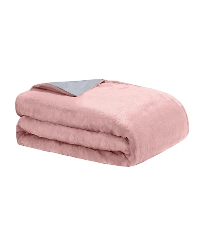 DreamLab Crystal Reversible Cooling Blanket with Removable Cover, 48" x 72"