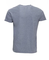 X-Ray Men's Basic Notch Neck Short Sleeve T-shirt
