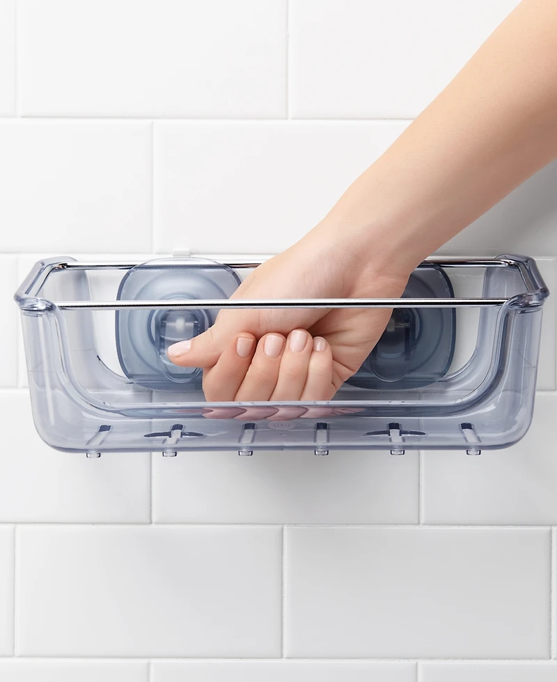 Oxo Good Grips StrongHold Suction Large Shower Basket