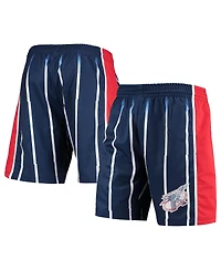 Men's Mitchell & Ness Blue Houston Rockets 1996 Hardwood Classics 75th Anniversary Swingman Shorts