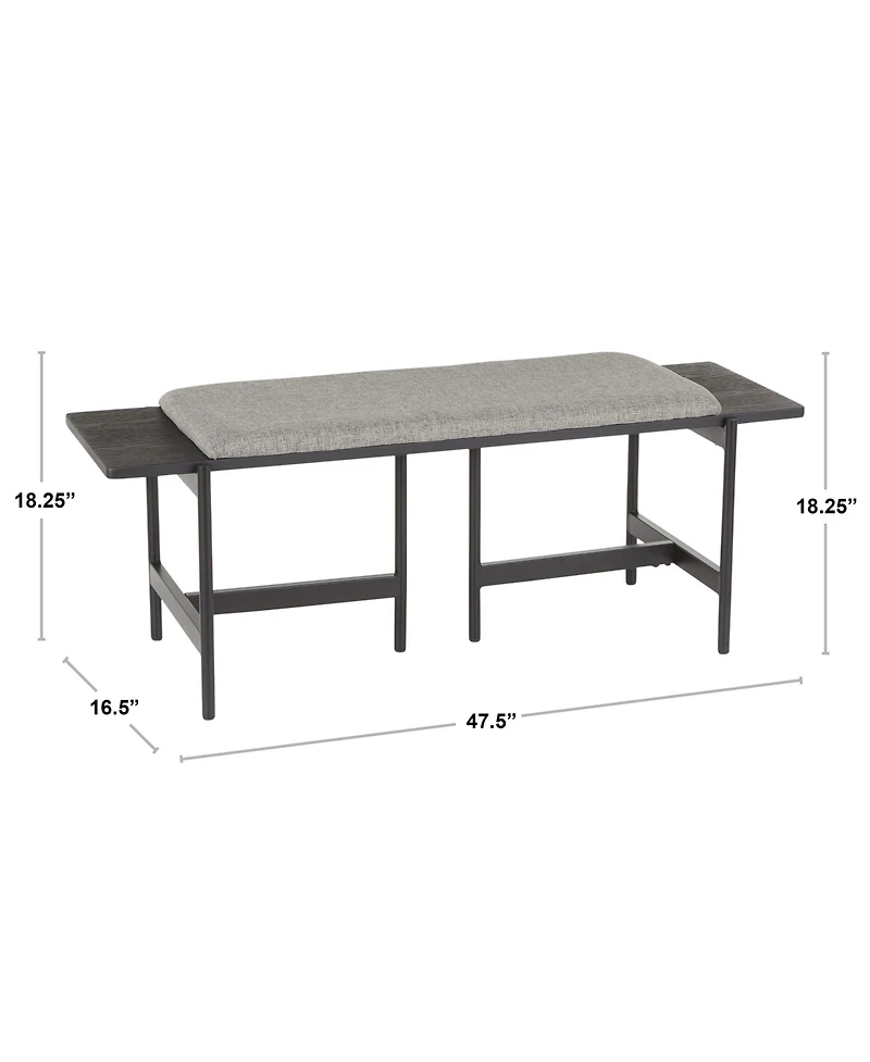 Lumisource Chloe Contemporary Bench