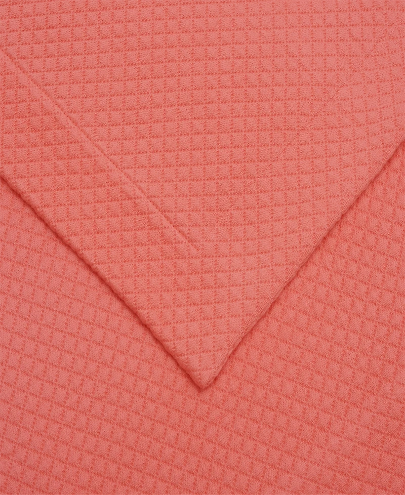 Superior 100% Cotton Diamond Solitaire All-Season 3-Piece Coverlet Set