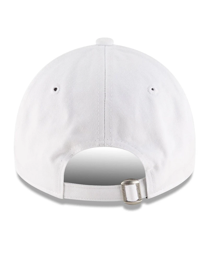Men's New Era White Phoenix Suns 2022 Nba Playoffs Bubble Letter 9TWENTY Adjustable Hat
