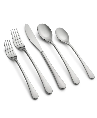 Cambridge Silversmiths Xyla Satin Flatware Set, 20 Piece