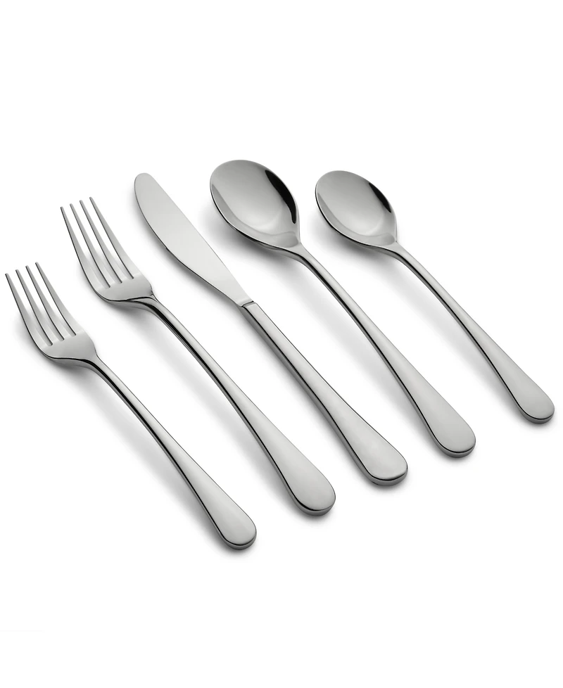 Cambridge Silversmiths Xyla Mirror Flatware Set, 20 Piece