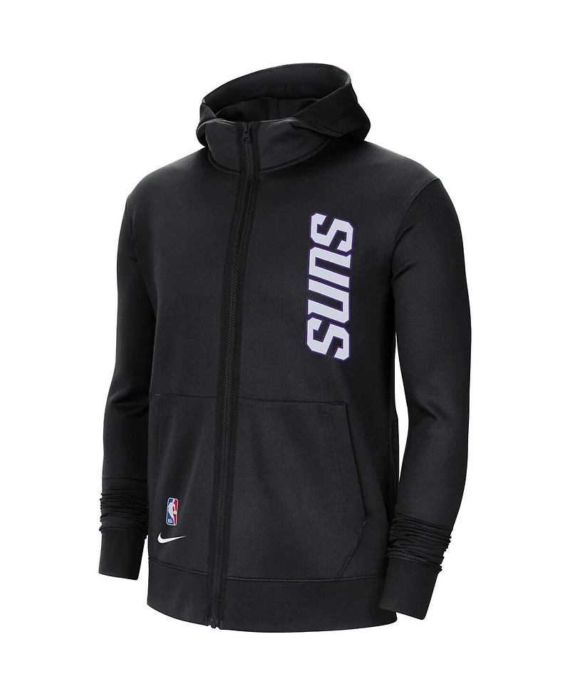 Men's Nike Black Phoenix Suns 2020/21 City Edition Showtime Performance Full-Zip Hoodie