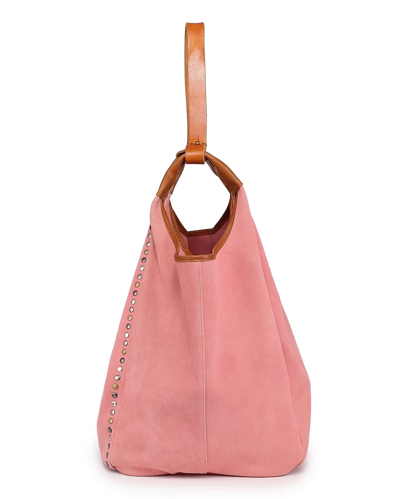 Old Trend Women's Genuine Leather Rose Valley Hobo Bag