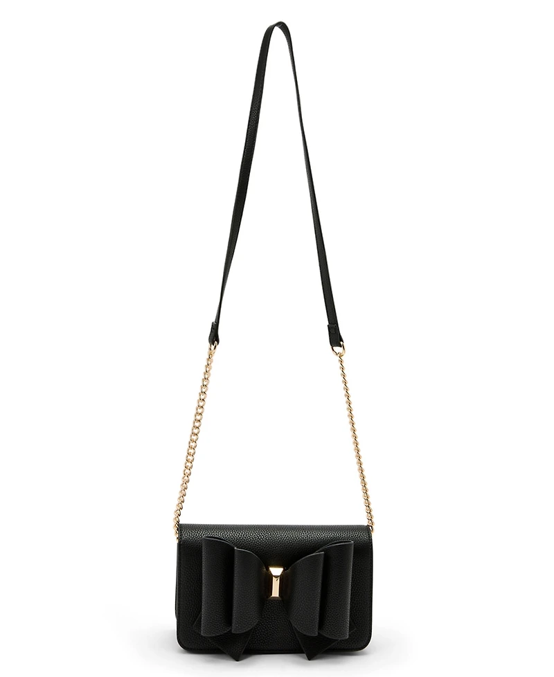 Women's Overflap Double Bowtie Crossbody Bag
