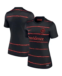 Women's Nike Black Portland Thorns Fc 2021/22 Home Replica Jersey