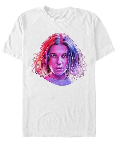 Men's Stranger Things Eleven Big Face Short Sleeve T-shirt