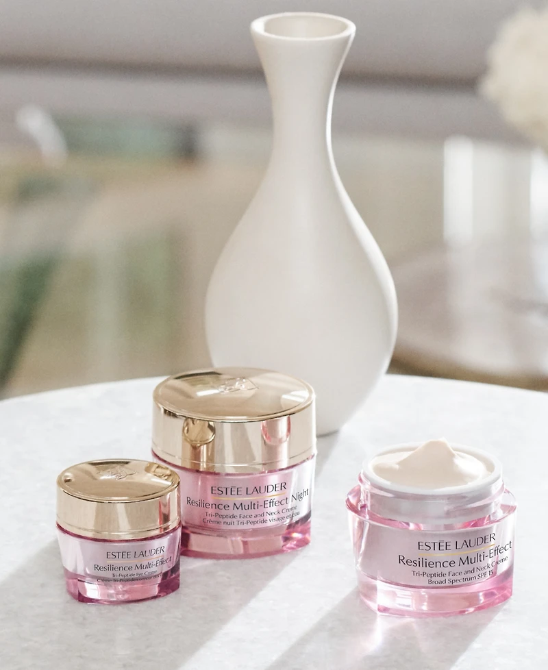 Resilience Multi-Effect Tri-Peptide Face & Neck Cream Moisturizer Spf 15 for Normal/Combination Skin, 1.7 oz.