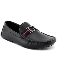 Guess Men's Askers Pod Driver with G Ornament Slip On Slippers