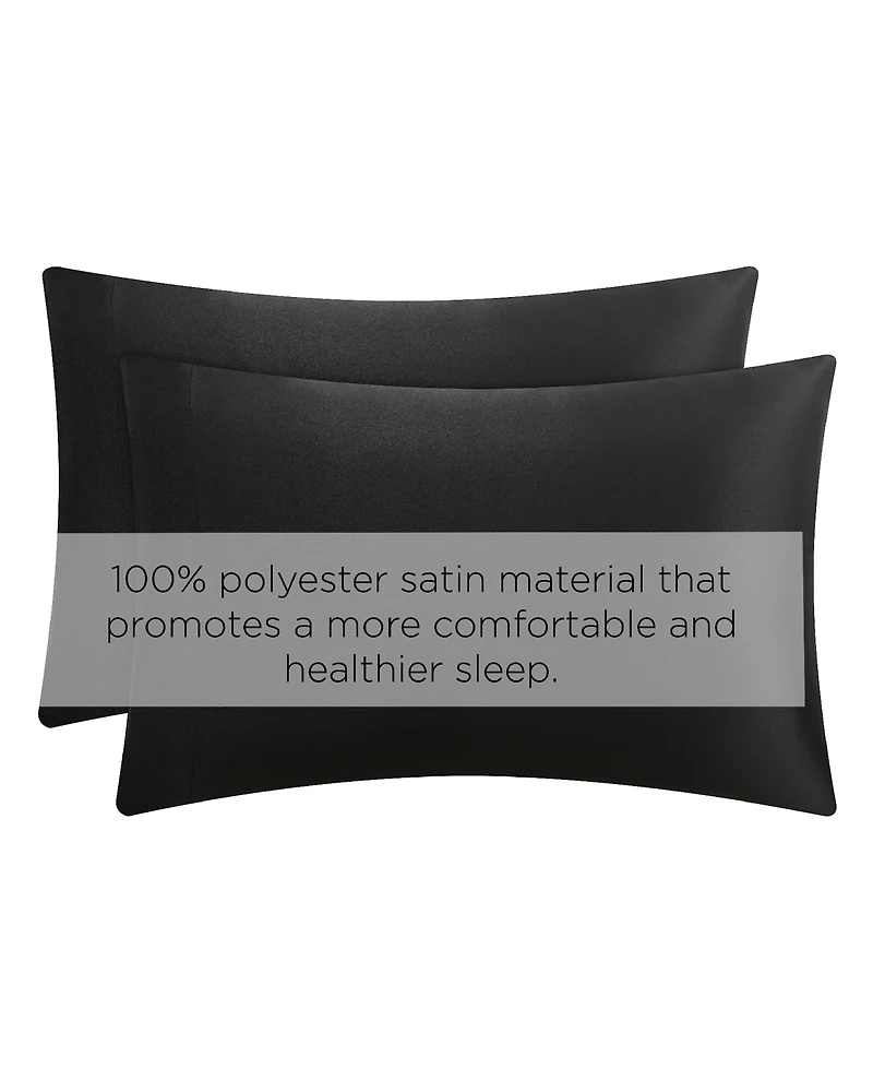 Juicy Couture Satin Piece Sheet Set