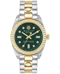 Philipp Plein Women's Queen Green & Two-Tone Stainless Steel Bracelet Watch 36mm