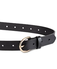 Levi's Women's Slim Adjustable Perforated Leather Belt