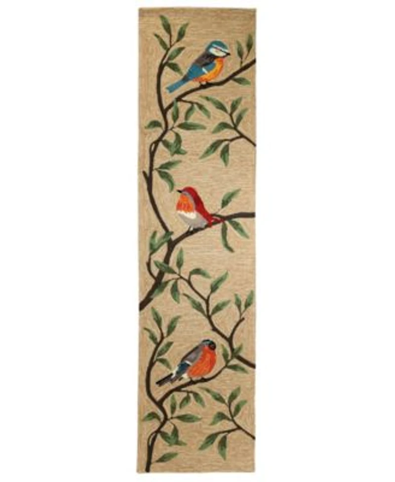 Liora Manne Ravella Birds On Branches Area Rug