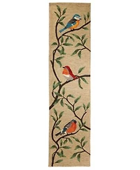 Liora Manne Ravella Birds On Branches Area Rug