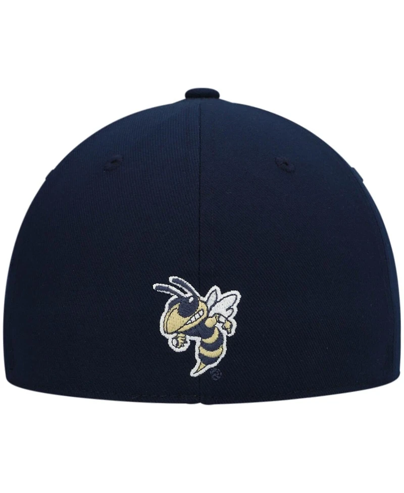 Men's adidas Navy Georgia Tech Yellow Jackets Logo On-Field Baseball Fitted Hat