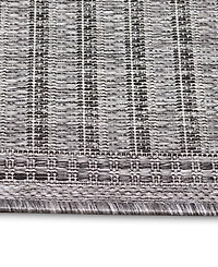 Liora Manne' Malibu Simple Border 6'6" x 9'3" Outdoor Area Rug