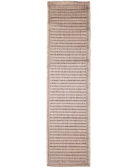 Liora Manne' Malibu Simple Border 1'11" x 7'6" Runner Outdoor Area Rug
