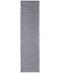 Liora Manne' Malibu Simple Border 1'11" x 7'6" Runner Outdoor Area Rug