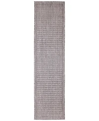 Liora Manne' Malibu Simple Border 1'11" x 7'6" Runner Outdoor Area Rug