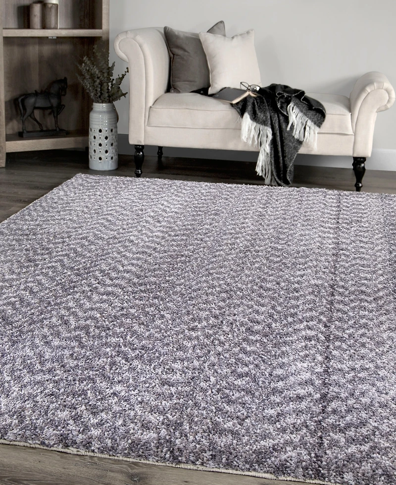 Closeout! Orian Cotton Tail Solid 6'5" x 9'6" Area Rug