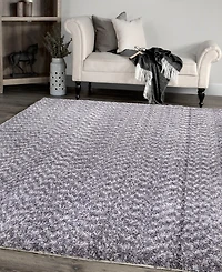 Closeout! Orian Cotton Tail Solid 6'5" x 9'6" Area Rug