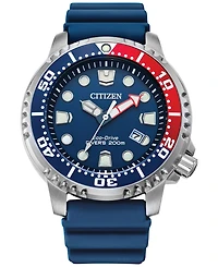 Citizen Eco-Drive Men's Promaster Dive Blue Strap Watch, 44mm