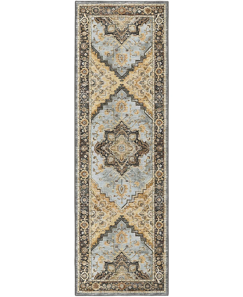 Dalyn Jericho Washable JC2 2'6" x 12' Runner Area Rug