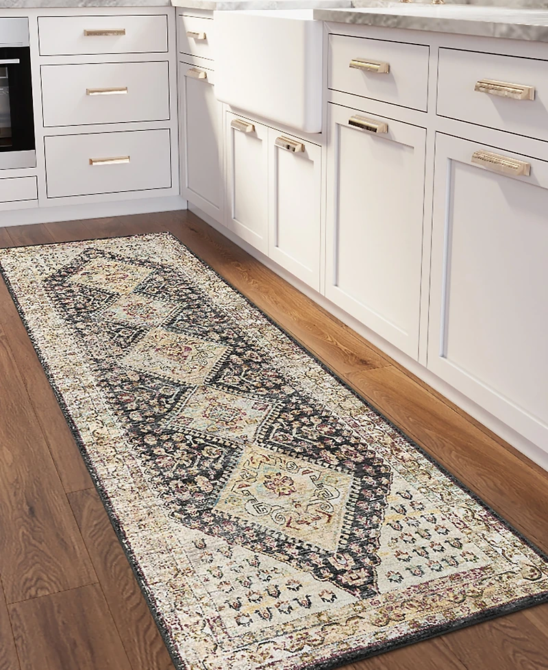 Dalyn Jericho Washable JC9 2'6" x 12' Runner Area Rug