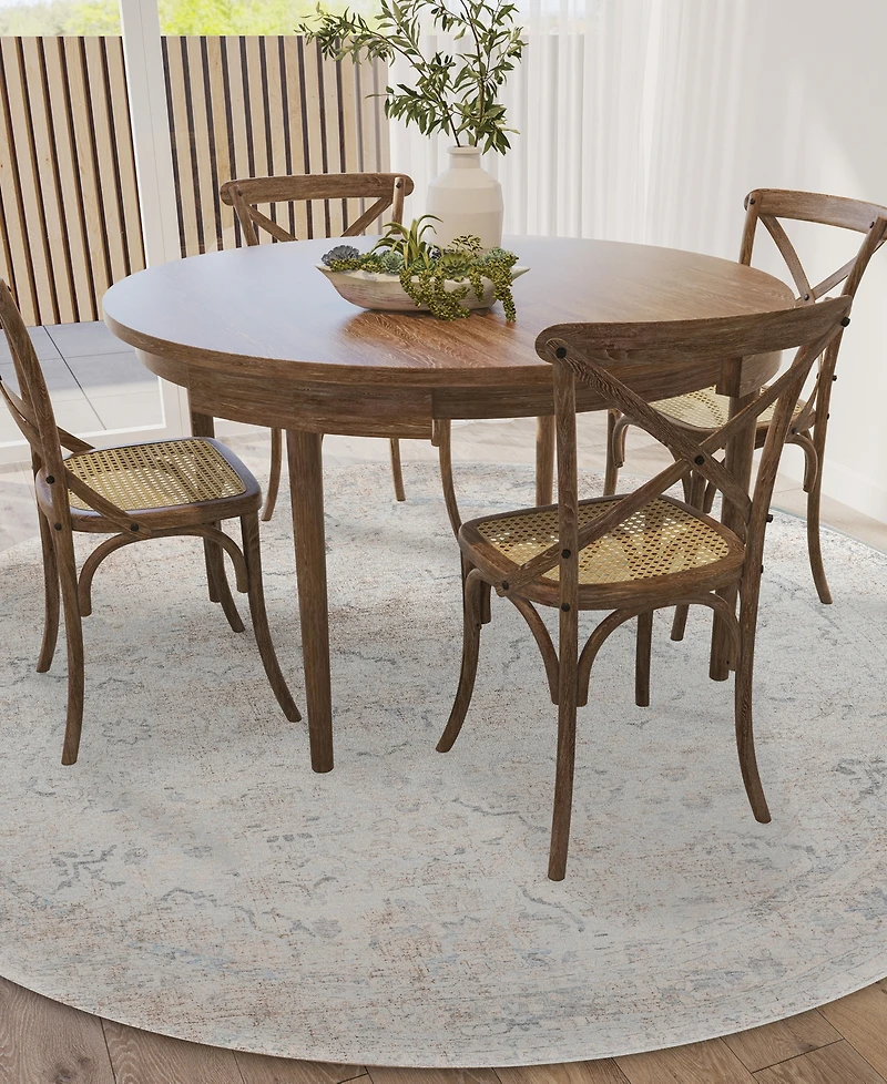 Dalyn Jericho Washable JC3 6' x Round Area Rug