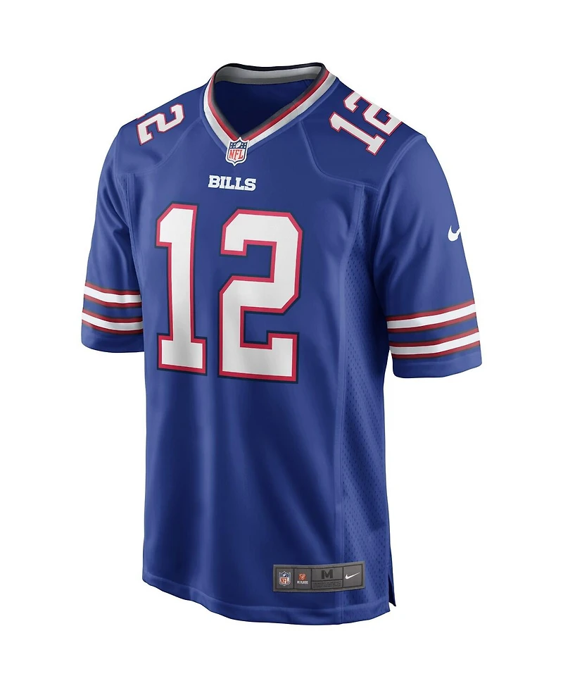 Men's Nike Jim Kelly Royal Buffalo Bills Game Retired Player Jersey