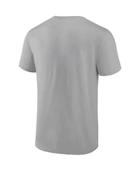 Men's Fanatics Gray Chicago White Sox Iconic Glory Bound T-shirt