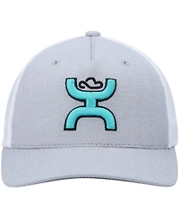 Men's Hooey Gray, White Coach Flex Hat