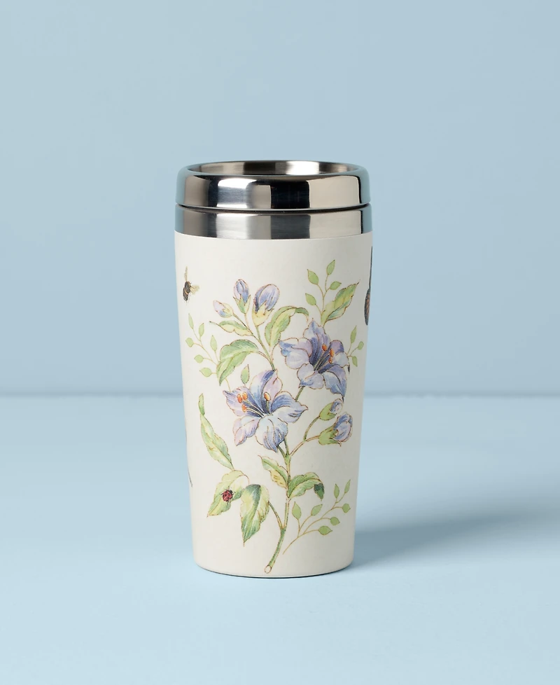 Lenox Butterfly Meadow Travel Mug with Lid, 16 oz.