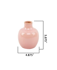 Flora Bunda Ceramic Bud Planter Vase, 4.875"