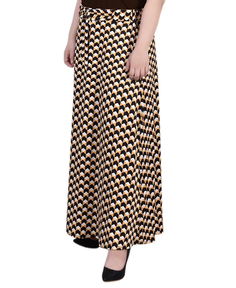 Plus Maxi Length Skirt