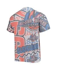 Men's Mitchell & Ness White 1997 Nba All-Star Game Hardwood Classics Jumbotron T-shirt