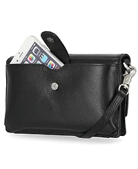 Timberland Women's Rfid Leather Crossbody Bag Wallet Purse