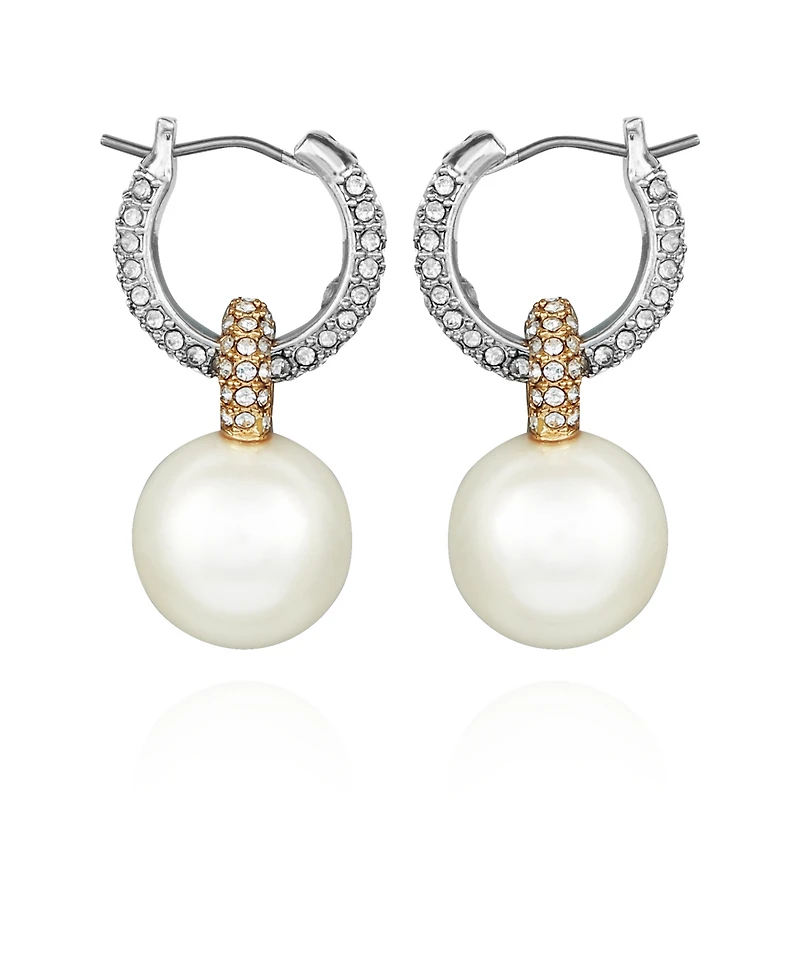 Vince Camuto Pave Huggie Earrings