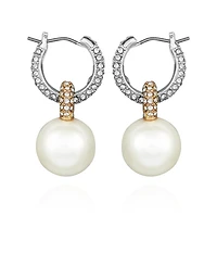 Vince Camuto Pave Huggie Earrings