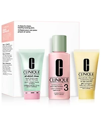 Clinique 3-Pc. Skin School Supplies Cleanse & Refresh Set