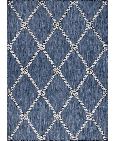 Lr Home Shoreline Srl-875 5'3" x 7' Outdoor Area Rug