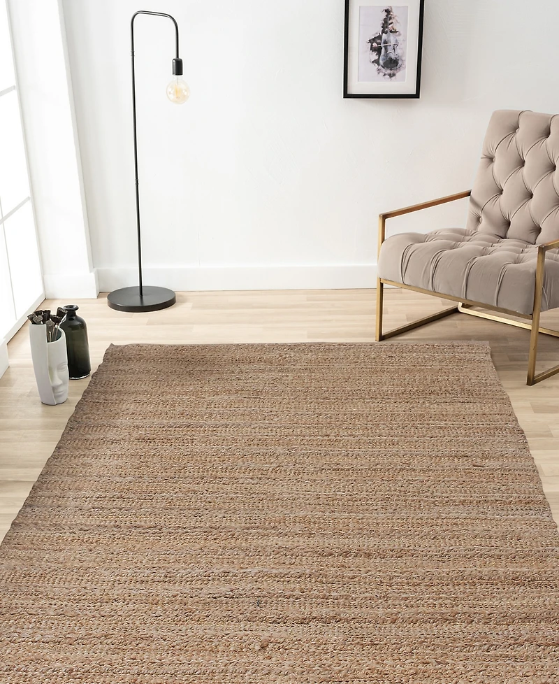 Lr Home Nancy Natur-302 5' x 7'9" Area Rug