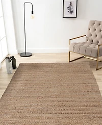 Lr Home Nancy Natur-302 5' x 7'9" Area Rug