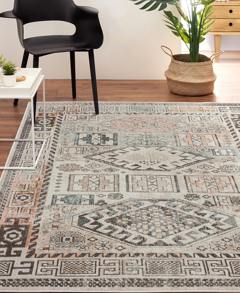 Lr Home Heirloom Hrl-474 5'3" x 7'10" Outdoor Area Rug