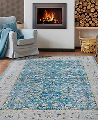 Lr Home Heirloom Hrl-455 7'9" x 9'9" Outdoor Area Rug