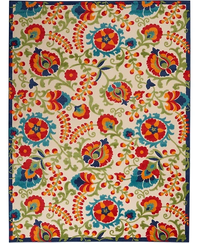 Nourison Home Aloha ALH17 7'10" x 10'6"Outdoor Area Rug