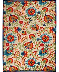 Nourison Home Aloha ALH17 7'10" x 10'6"Outdoor Area Rug
